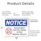Signmission Please Don't Use Cell Phone, 18 in W x Rectangle, Plastic OS-2PACK-NS-P-1218-L-17436 - alternate 2